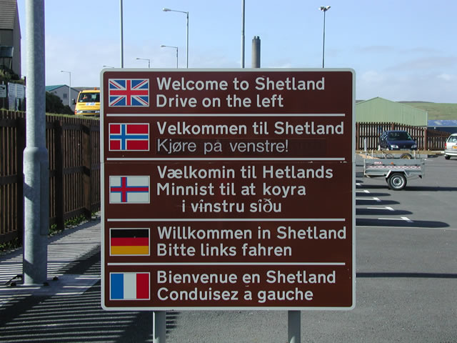 Willkommen in Shetland.